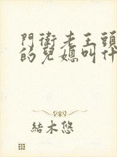 门卫老王头孙茹的儿媳叫什么