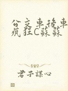 公交车后车座的疯狂C苏苏