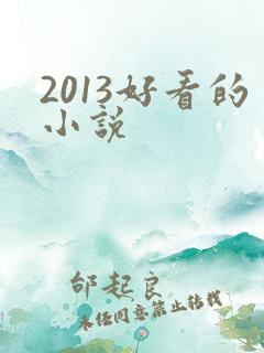 2013好看的小说