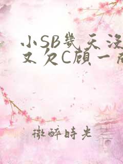 小SB几天没做又欠C顾一成视频