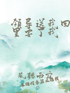 领导送我回家车里要了我