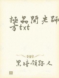 极品开光师李南方txt