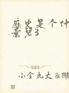 历史是个什么玩意儿3