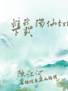 惟我独仙txt下载