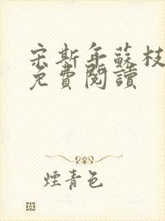 宋斯年苏枝小说免费阅读