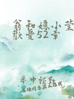 翁和媳小莹浴室欢爱52章