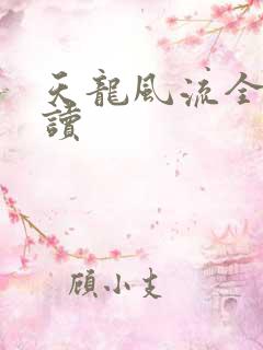 天龙风流全文阅读