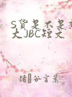 S货是不是想挨大JBC短文
