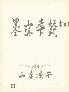 黑山老妖txt全集下载