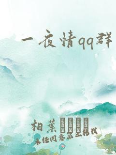 一夜情qq群