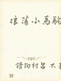 浪荡小马驹