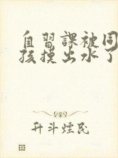 自习课被同桌男孩摸出水了