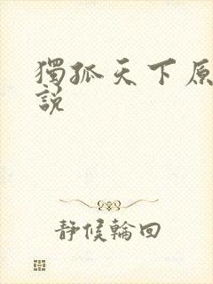 独孤天下原著小说