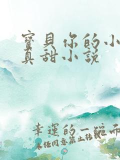 宝贝你的小花园真甜小说