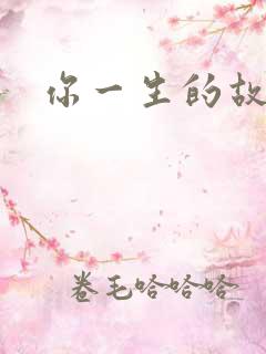 你一生的故事
