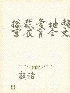 总裁爹地超给力宫夜宵全文免费