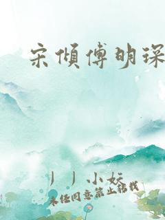 宋倾傅明琛小说