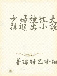 少妇被粗大的猛烈进出小说网