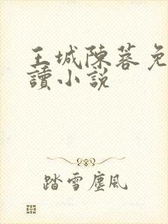 王城陈蓉免费阅读小说