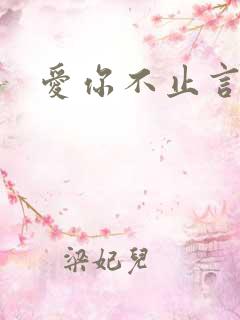 爱你不止言语