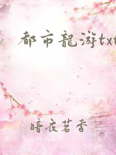 都市龙游txt