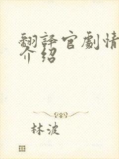 翻译官剧情分集介绍