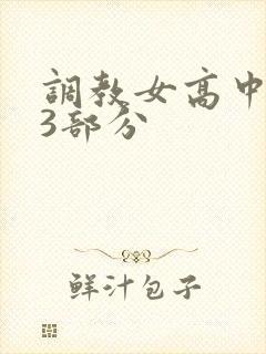 调教女高中生第3部分