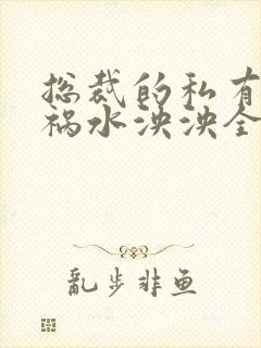 总裁的私有宝贝祸水泱泱全文阅读