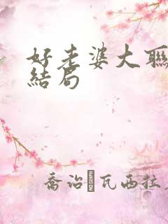 好老婆大联盟大结局