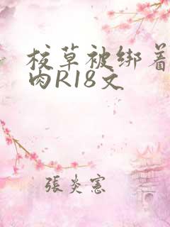 校草被绑着玩纯肉R18文