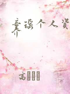 童瑶个人资料简介