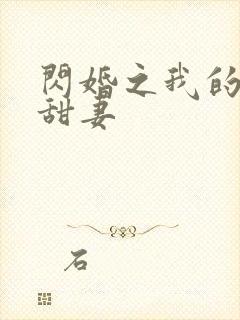 闪婚之我的惹火甜妻