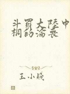 斗罗大陆中唐舞桐的沦丧