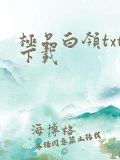 极品白领txt下载