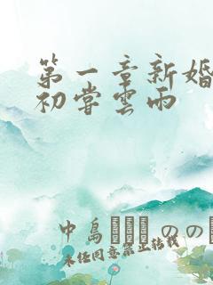 第一章新婚少妇初尝云雨