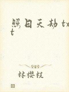 照日天劫 txt