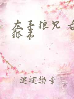 左手狼兄 右手狐弟