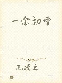一念初雪