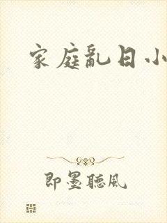 家庭乱日小说