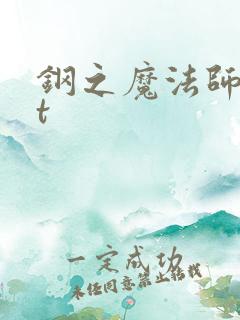 钢之魔法师txt