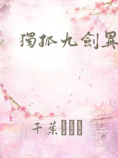 独孤九剑异世录