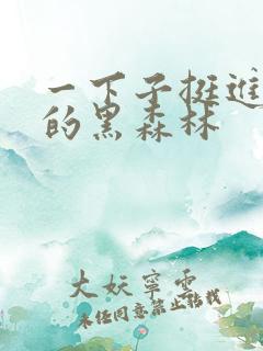 一下子挺进浓密的黑森林