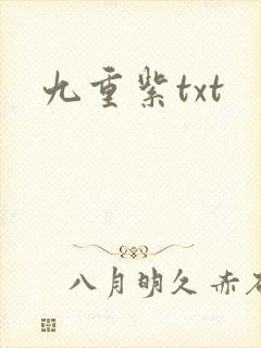 九重紫txt
