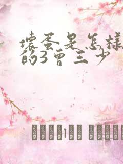 坏蛋是怎样炼成的3曹三少