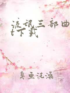 流氓三部曲txt下载