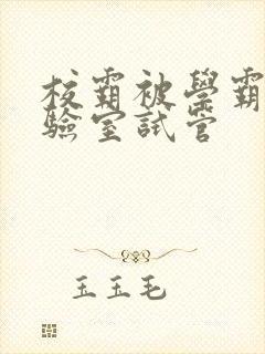 校霸被学霸压实验室试管