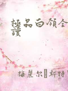 极品白领全文阅读