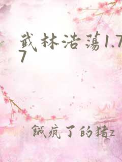 武林浩荡1.77