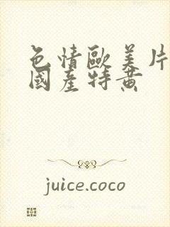 色情欧美片午夜国产特黄