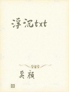 浮沉txt